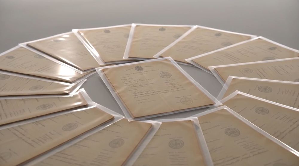 Laminated file archives